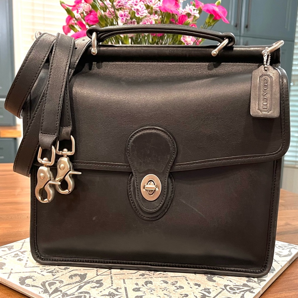 COACH Vintage Willis Bag, Black No. 9927